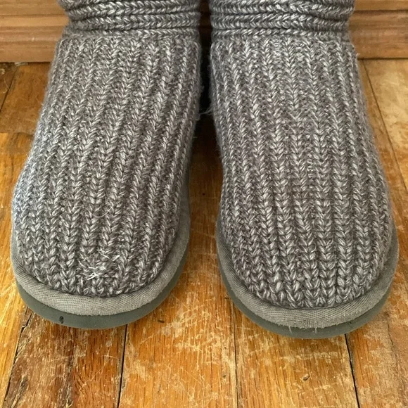 Sweater Knitt Classic Cardy Ugg S/N 5649 Grey - Picture 4 of 12